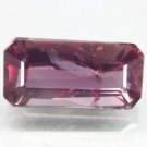 3.08 CT.Natural Emerald 5.5*11 mm. Vivid Peach Pink Orange Tanga Mine Sapphire