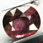 11.9 CT.Unheated Untreated Natural Oval 11*13.5 mm. Red Orange Tanga Sapphire