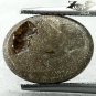6.76 Ct.Natural Oval 10.5*13.5mm Strong 6 rays Star Banggaja Thai Black Sapphire
