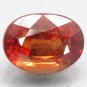 2.21 CT.Natural Oval 6*8 mm. Hot Intense Orange Tanga Mine Tanzania Sapphire Gem