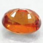 2.21 CT.Natural Oval 6*8 mm. Hot Intense Orange Tanga Mine Tanzania Sapphire Gem
