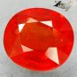 2.98 Ct.Firely Natural Oval 7.5*8.5 mm Exceptional Reddish Orange Tanga Sapphire