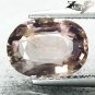 2.92 CT.Unheated Natural Oval 7*10 mm. Yellow Pink Tanzania Sapphire 粉紅色藍寶石 Gems