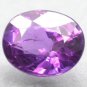 Unheated Firely Natural Oval 5*6 Vivid Juicy Purple Pink Sapphire 0.94 CT.&ccedil;&sup2;�&ccedil;&acute;�&egrave;�&sup2;&egrave;��&aring;&macr;&para;&ccedil;�&sup3;
