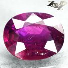 4.92 CT.Unheated Untreated Natural Oval 9*11.5 mm.Exceptional Red Pink Sapphire