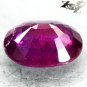 4.92 CT.Unheated Untreated Natural Oval 9*11.5 mm.Exceptional Red Pink Sapphire