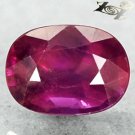 Strange Unheated Natural Oval 6*7 mm. Labradorescnec Red Pink Sapphire 1.3 Ct.