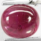 2.42 Ct.Natural Oval Cabochon 6.5*7.5mm. Vivid Blood Pigeon Red Mogok Ruby 紅寶石