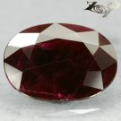 5.24 Ct.Big Rare Natural Oval 10*13 Deep Red Mogok Burma Ruby 紅寶石