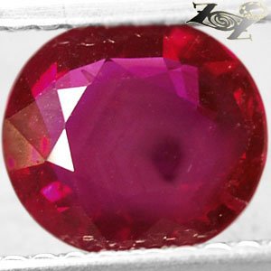 High Quality Natuarl Oval 6.5*7.3 mm. Blood Pigeon Mogok Burma Ruby 1.23 Ct.