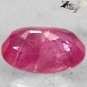 Natural Oval 5.8 * 7.4 mm. Red Pink Strawberry Mogok Burma Ruby 1.26 Ct.Gems
