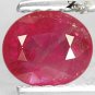 Firely Natural Oval 5*6 mm Intense Blood Pigeon Red Mogok Burma Ruby 1.08 Ct.