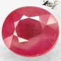 Natural Oval 6.5*7 mm.Red Mogok Burma Ruby Corundum 1.46 Ct.