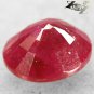 Natural Oval 6.5*7 mm.Red Mogok Burma Ruby Corundum 1.46 Ct.