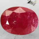 Natural Oval 4.5 * 6.5 mm. Red Mogok Burma Ruby 1.17 Ct.Gems