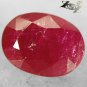 Natural Oval 4.5 * 6.5 mm. Red Mogok Burma Ruby 1.17 Ct.Gems