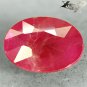 Natural Oval 6 * 8 mm. Pink Red Mogok Burma Ruby 1.2 Ct.Gem