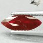 Natural Marquise 5*12.5 Intense Blood Pigeon Red Mogok Burma Ruby 1.67 Ct.紅寶石