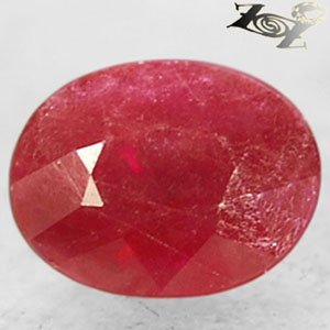 Natural Oval 5*6.5 mm Red Mogok Burma Myanmar Ruby Corundum 1.16 Ct.