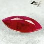 Natural Marquise 5*10 mm. Intense Blood Pigeon Red Mogok Burma Ruby 0.89 Ct.