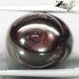 19.51 CT.Natural Oval 13*15 mm. 6 Rays Star Brown Red Madagascar Ruby Corundum