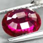 2.03 ct.Firely Natuarl Oval 7*9 mm Vivid Blood Pigeon Red Ruby, NO CHEM HEATED