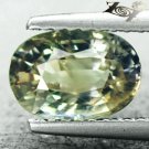 Unheated Firely Natural Oval 6*8 mm. Intense Lemon Yellow Sapphire 1.75 CT.黃色藍寶石