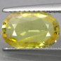 2.39 CT.Natural Oval Intense Lemon Yellow Songea Mine Tanzania Sapphire 黃色綠柱石