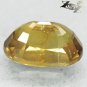2.53 C.Strange Unheated Natural Oval 6*9mm Labradorescence Yellow Tanga Sapphire