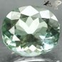 5.85 CT.FLAWLESS FULL FIRE NATURAL OVAL RICH GREEN TANZANIA PRASIOLITE AMETHYST