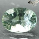 5.3 CT.Flawless Natural Oval Checkerboard Concave Green Amethyst Prasiolite Gems