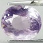 5.56CT.Full Fire VVS1 Natural Oval 10*11.5mm Pink Rose De France Amethyst 紫色的紫水晶