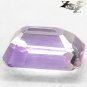 7.41 CT.VVS 1 Natural Emerald 10.5*15 mm. Yellow Purple Zone Africa Ametrine 紫黃晶
