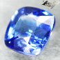 2.02 CT.Flawless Natural Cushion 7 mm. Exceptional Blue Tanzania Tanzanite Gems