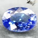2.66 CT.VVS 1 Natural Oval 7.5*10.5mm Intense Cornflower Blue Tanzania Tanzanite