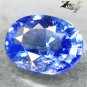 2.66 CT.VVS 1 Natural Oval 7.5*10.5mm Intense Cornflower Blue Tanzania Tanzanite