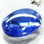 5.65 CT.Natural Oval 9 * 12 mm. Vivid Sweet Blue Tanzania Zoisite Tanzanite 妿¡