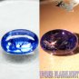 27.1 CT.Unusual Natural Oval 15*20 mm. Color Shift Strong Pleochroism Tanzanite