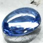 3.1 CT.VVS Natural Oval Cabochon 7.5*10 mm. Intense Sweet Blue Zoisite Tanzanite