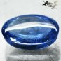 3.1 CT.VVS Natural Oval Cabochon 7.5*10 mm. Intense Sweet Blue Zoisite Tanzanite