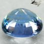 3.21 Ct.Full Fire Flawless Natural Oval 8*9 mm. Intense Blue Violet Tanzanite &aring;�&brvbar;&aelig;&iexcl;�