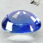 3.41 Ct.Flawless Firely Natural Oval 7.5*10 mm. Intense Blue Purple Tanzanite