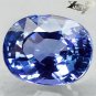 3.69 Ct.Full Fire Flawless Natural Oval 7.5*10 mm. Intense Blue Purple Tanzanite