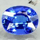 Full Fire Flawless Natural Oval 7*8.5 mm Vivid Violetish Blue Tanzanite 1.88 Ct.
