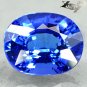 Full Fire Flawless Natural Oval 7*8.5 mm Vivid Violetish Blue Tanzanite 1.88 Ct.