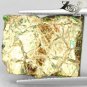 4.5 CT.Rare Natural Iridescence Play Green Blue Color Brown Canada Ammolite Slab