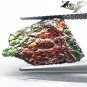 2 CT.Natural Play Red Green Blue Color Clear Dragon Skin 2 Side Ammolite Slab