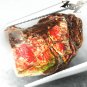 4.64CT.Natural Iridescence Play Red Color Whole Dragon Skin Canada Ammolite Slab