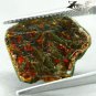 5.98 CT.Natural Iridescence Extreme Play Rainbow Color Dragon Skin Ammolite Slab
