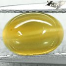 Natural Oval 6*8 mm. Yellow Green Tanzania Cat's Eye Effect Apatite 1.87 CT.Gems